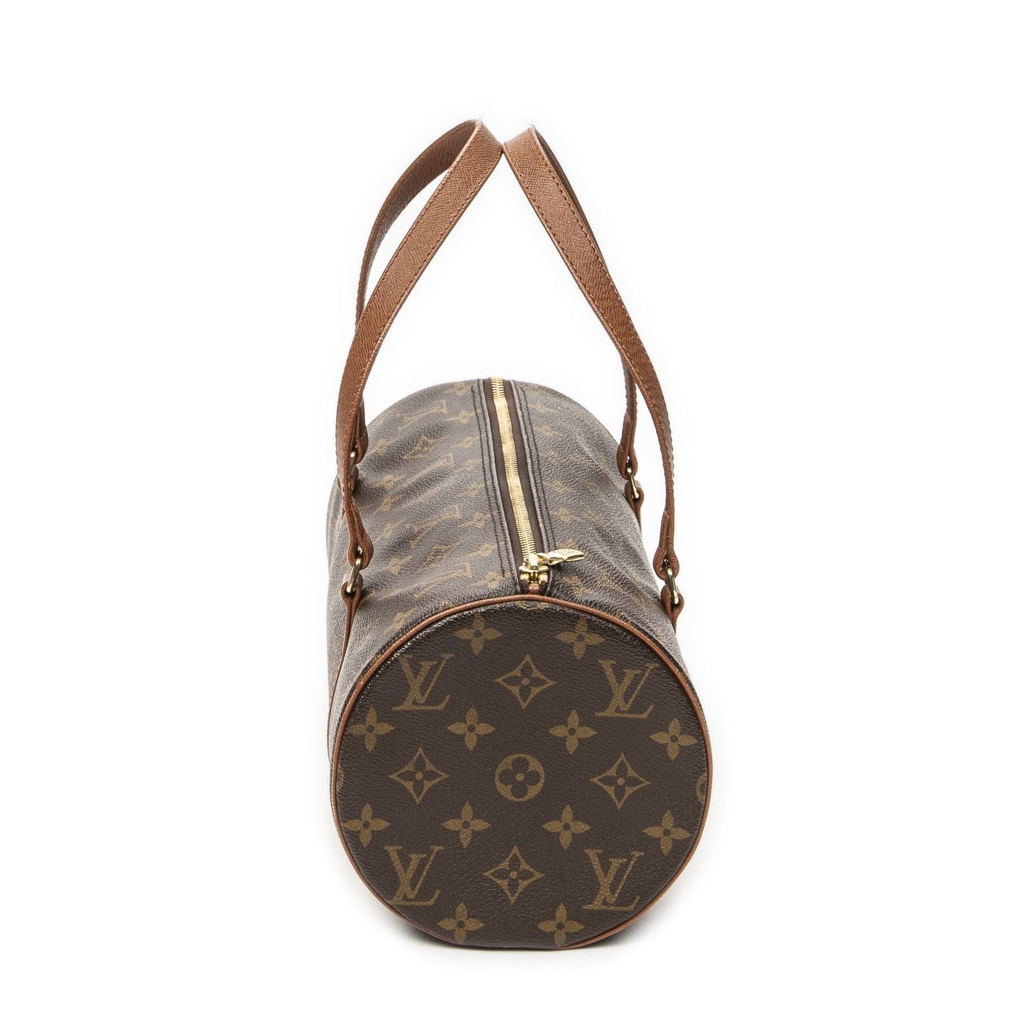 Louis Vuitton Papillon Brown Monogram Canvas Handbag — view 4