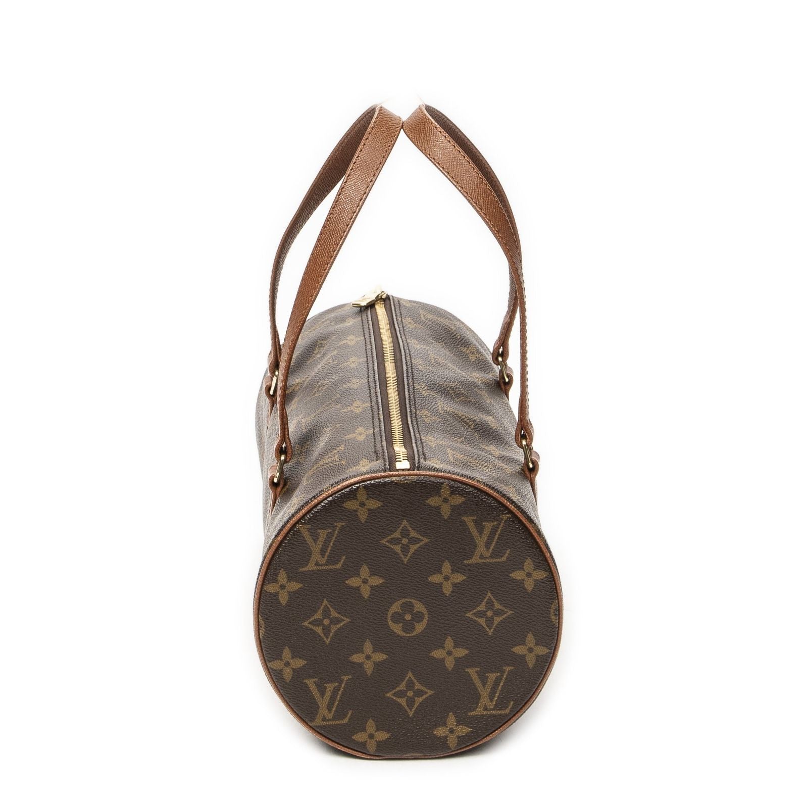 Louis Vuitton Papillon Brown Monogram Canvas Handbag — view 3