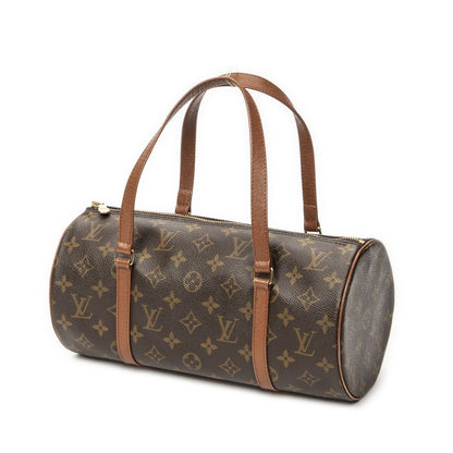 Louis Vuitton Papillon Brown Monogram Canvas Handbag — view 2