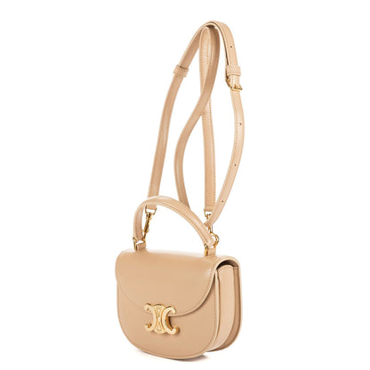 Celine Bessas Claire Beige Smooth Calfskin Leather Bag — view 2