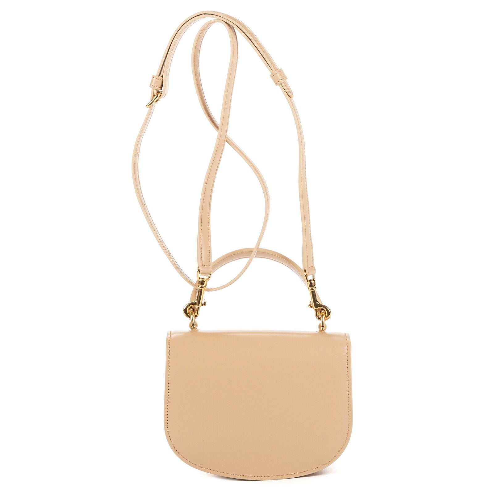 Celine Bessas Claire Beige Smooth Calfskin Leather Bag — view 5