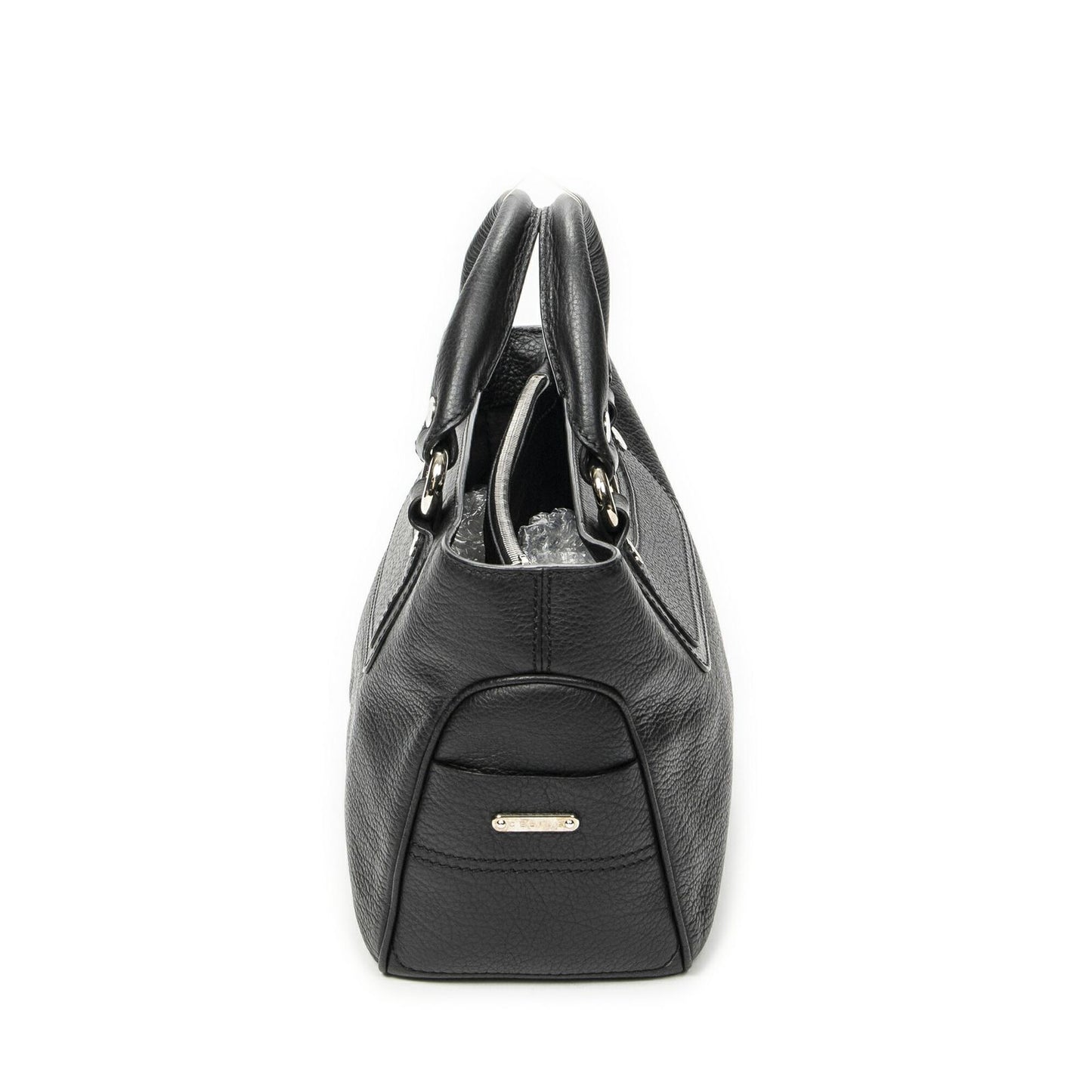 Celine Boogie Bag Black Gray Calfskin Leather — view 4