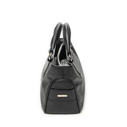 Celine Boogie Bag Black Gray Calfskin Leather — view 4