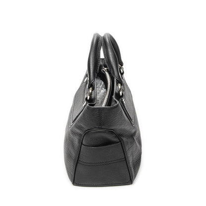 Celine Boogie Bag Black Gray Calfskin Leather — view 3