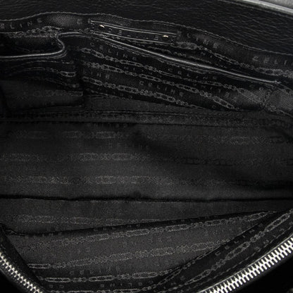 Celine Boogie Bag Black Gray Calfskin Leather — view 9