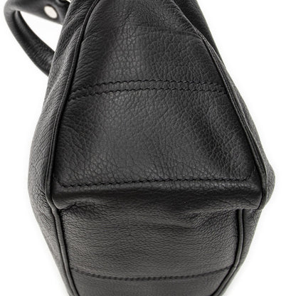 Celine Boogie Bag Black Gray Calfskin Leather — view 7