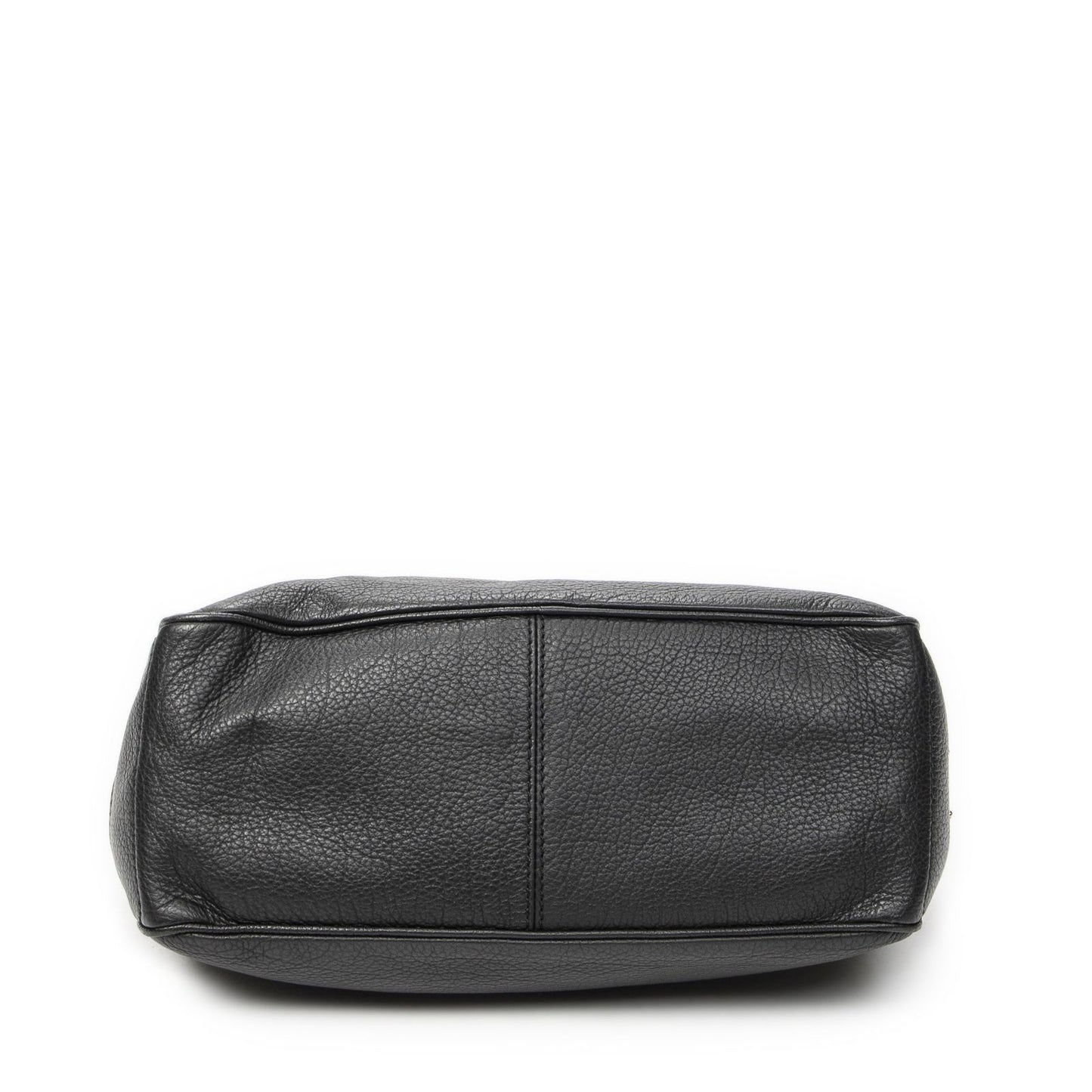 Celine Boogie Bag Black Gray Calfskin Leather — view 6