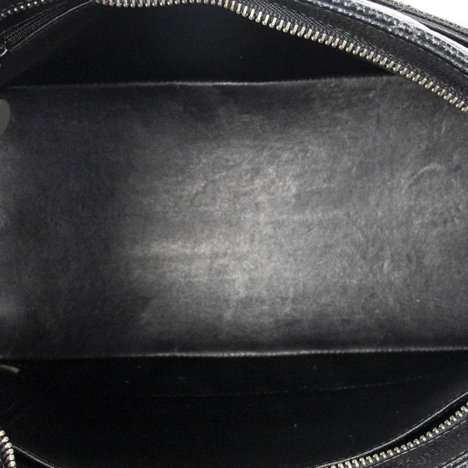 Chanel Timeless Medallion Tote Black Quilted Caviar Leather — view 9