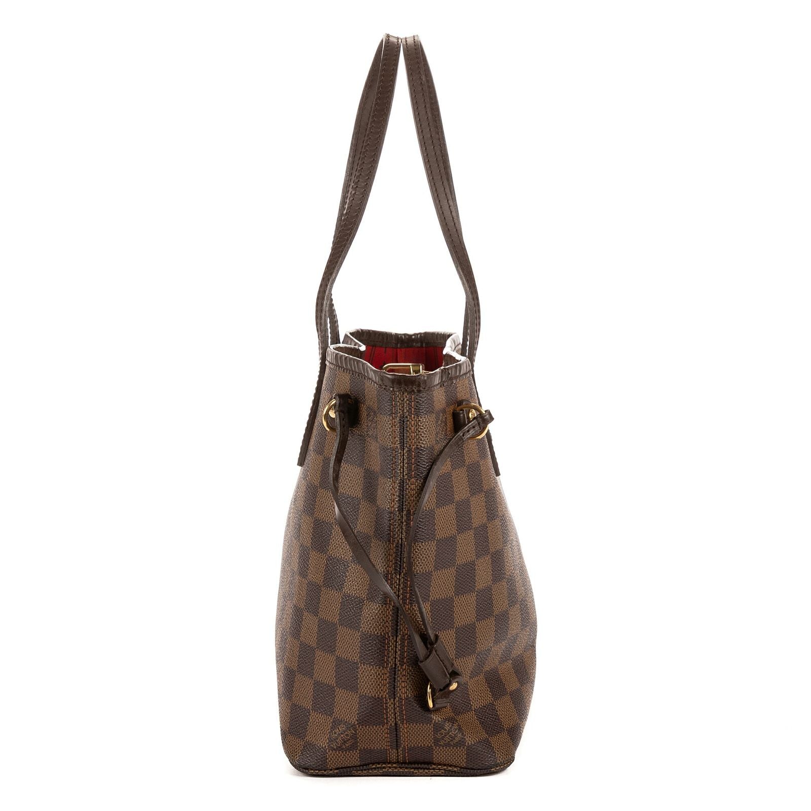 Louis Vuitton Neverland Brown Damier Ebene Handbag — view 3