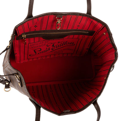 Louis Vuitton Neverland Brown Damier Ebene Handbag — view 9