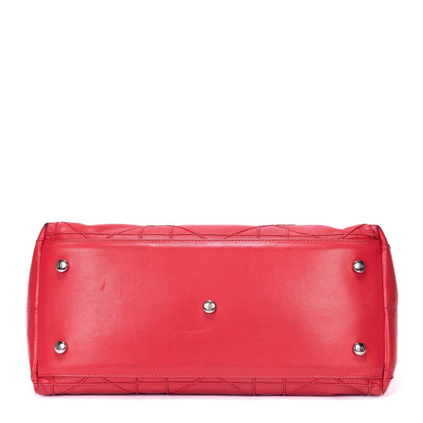 Dior Granville Pink Quilted Leather Shoulder Bag — view 6
