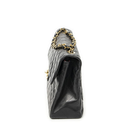 Chanel Maxi Jumbo XL Flap Black Quilted Lambskin Leather — view 3
