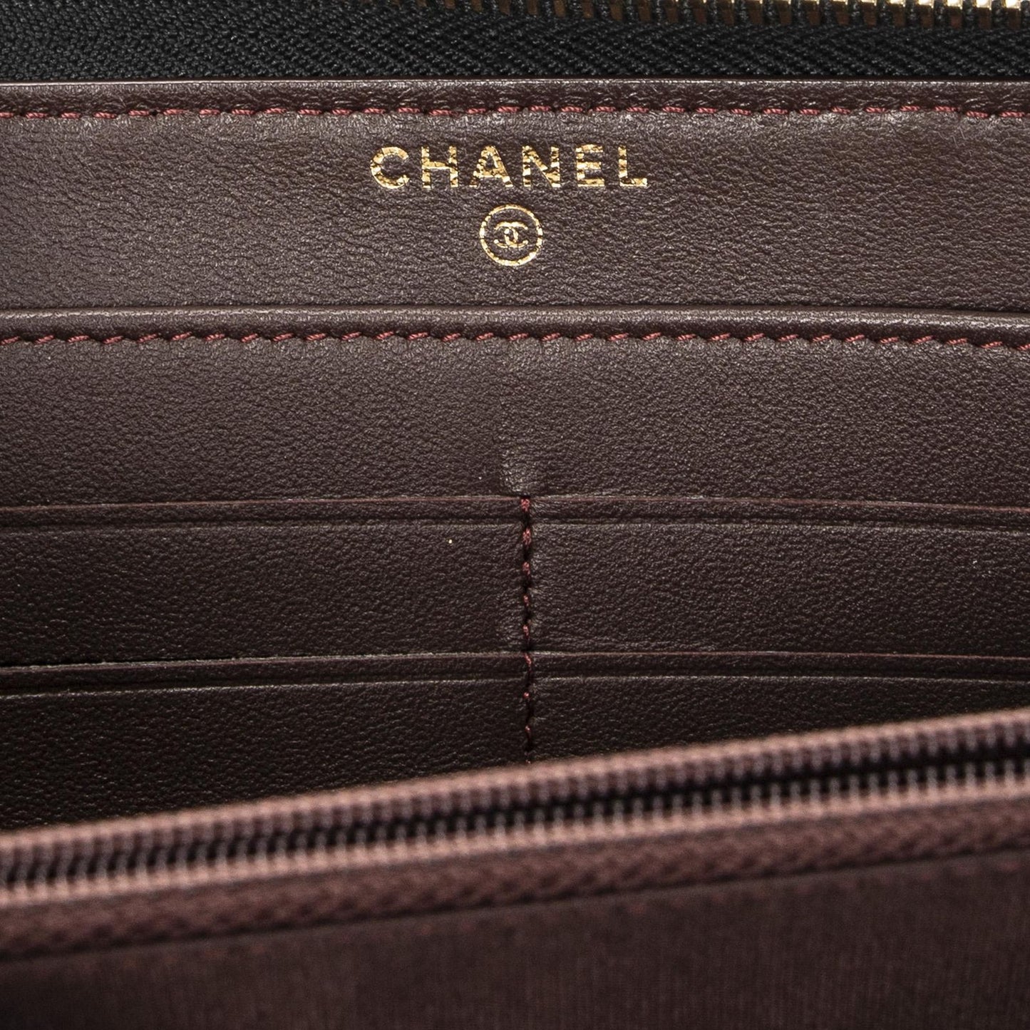 Chanel Large Wallet Black — view 5