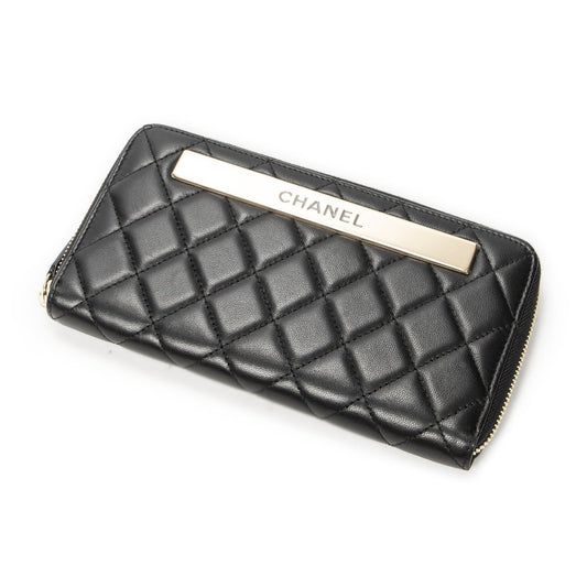 Chanel Large Wallet Black