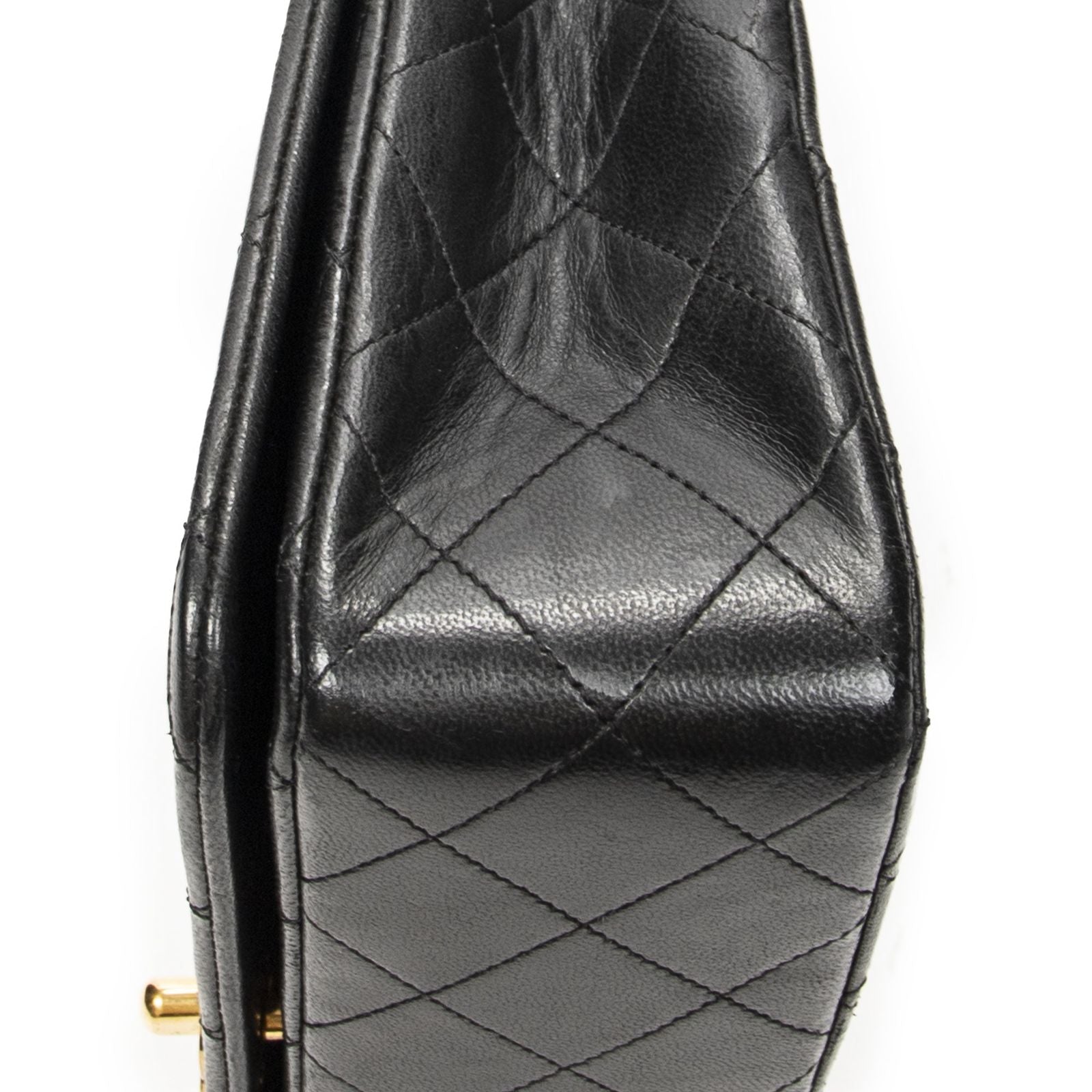 Chanel Mademoiselle Full Flap Black Quilted Lambskin Leather — view 8