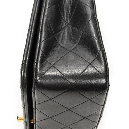 Chanel Mademoiselle Full Flap Black Quilted Lambskin Leather — view 8