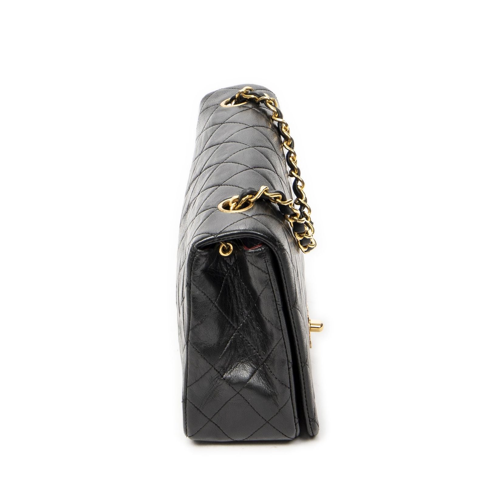 Chanel Mademoiselle Full Flap Black Quilted Lambskin Leather — view 4