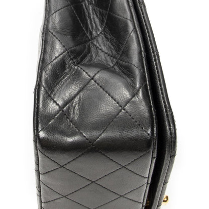 Chanel Mademoiselle Full Flap Black Quilted Lambskin Leather — view 7