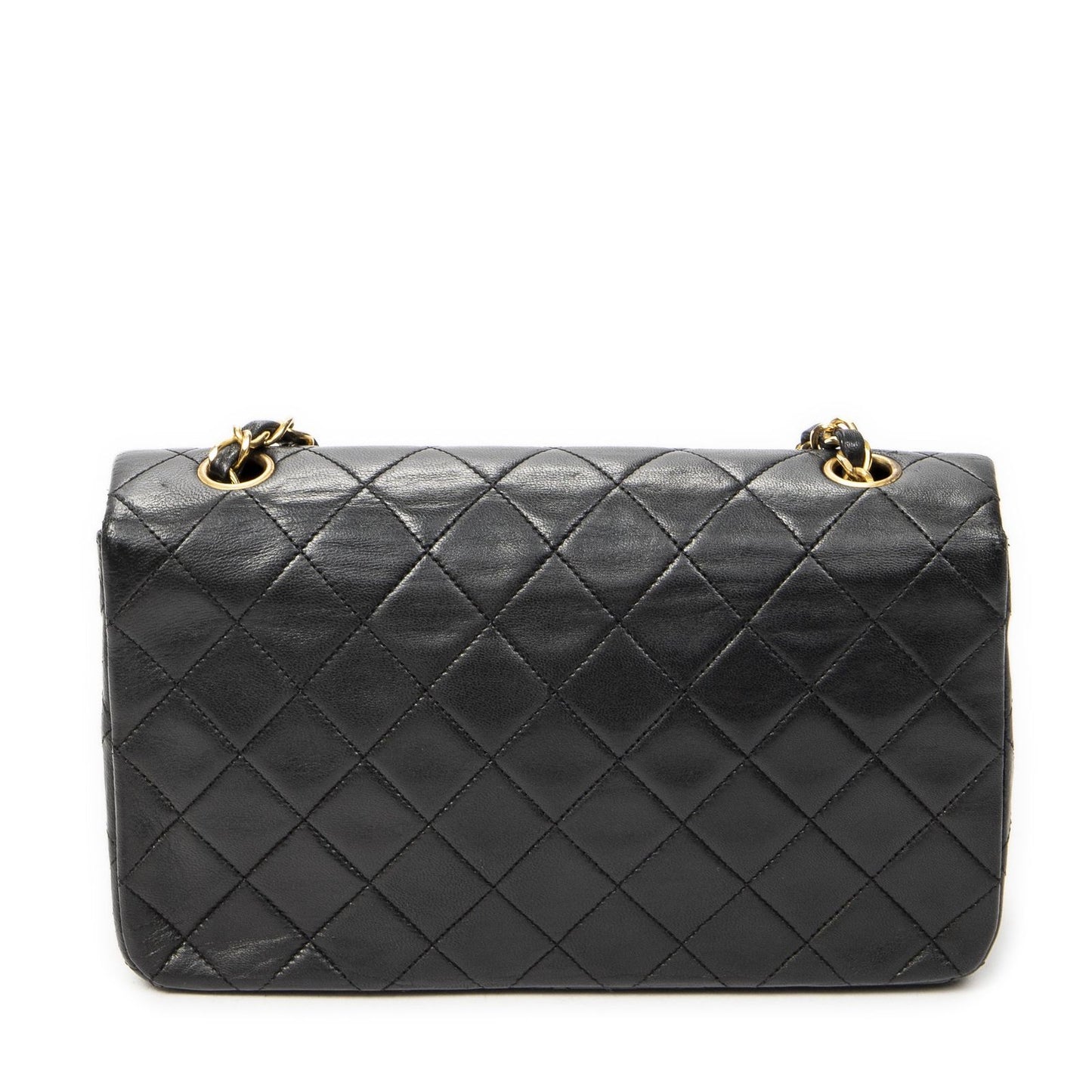 Chanel Mademoiselle Full Flap Black Quilted Lambskin Leather — view 5