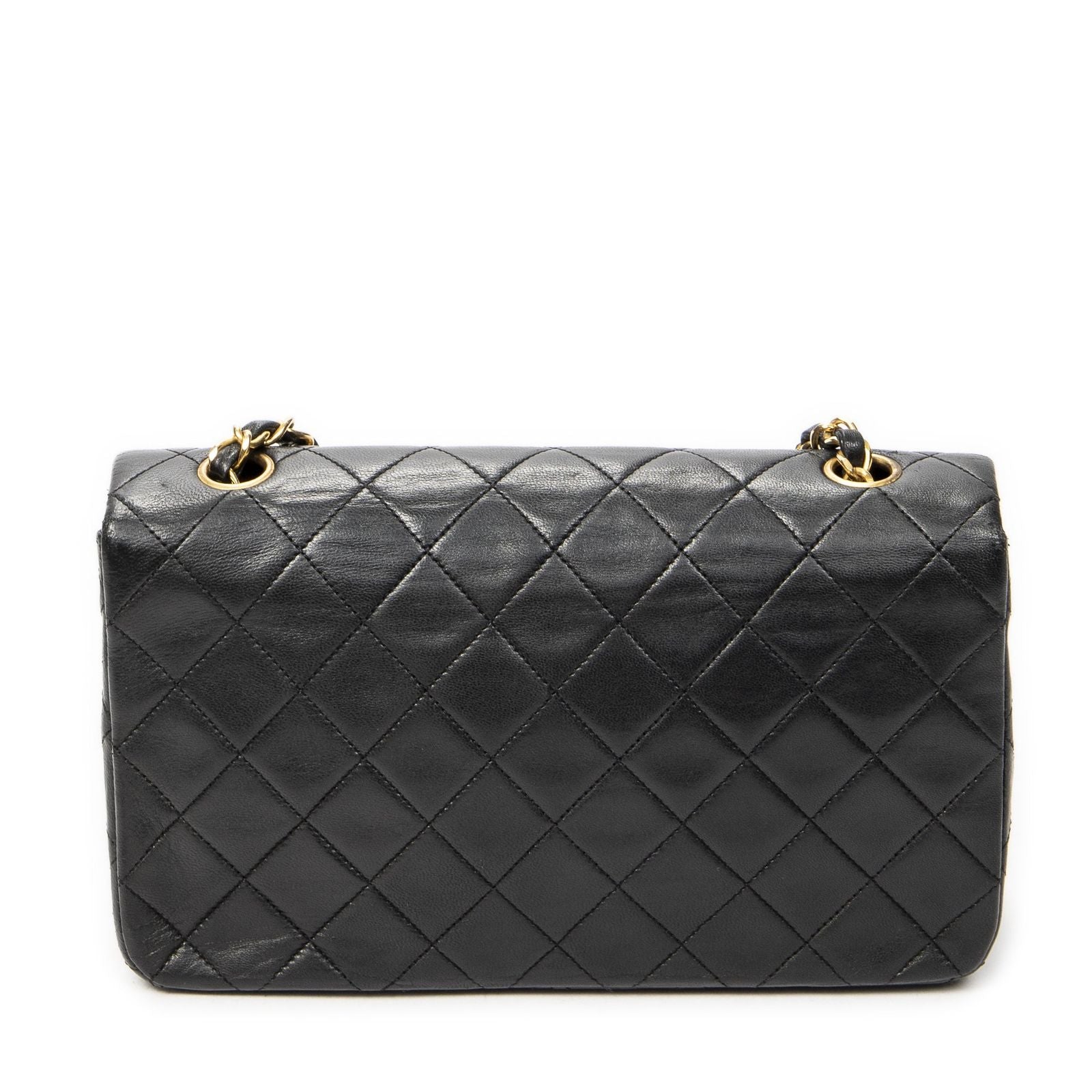 Chanel Mademoiselle Full Flap Black Quilted Lambskin Leather — view 5