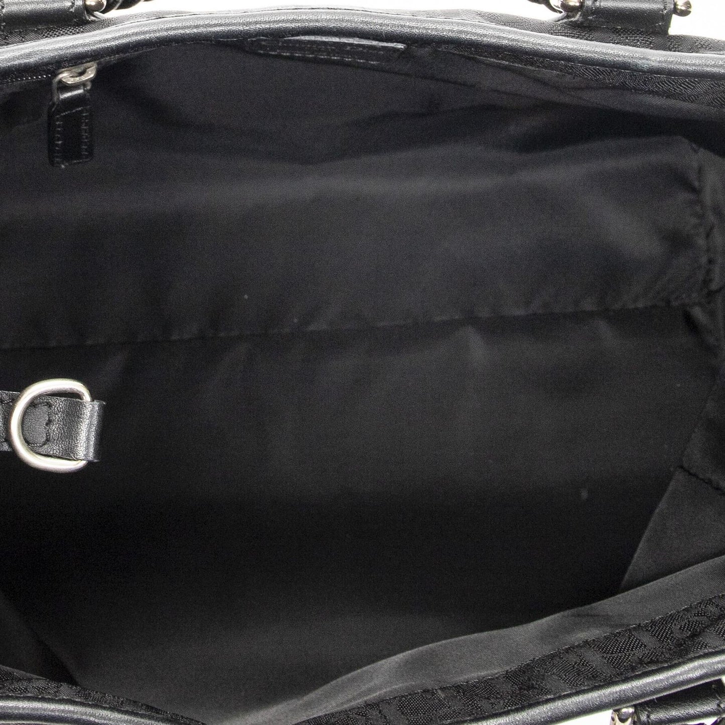 Dior Brea Trotter Tote Black Pattern Nylon Canvas — view 9