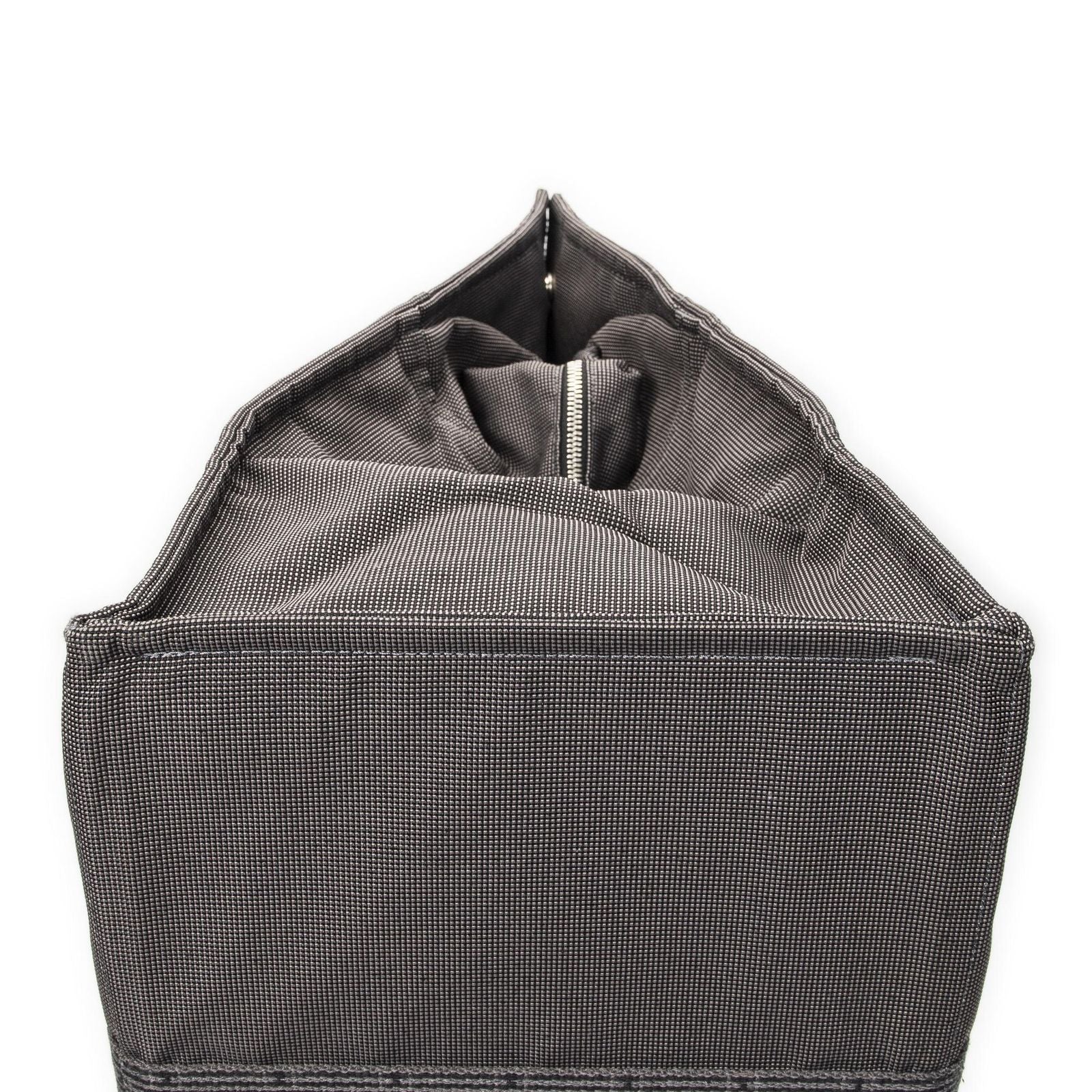 Hermes Her Line Tote Gray Toile Ash — view 8