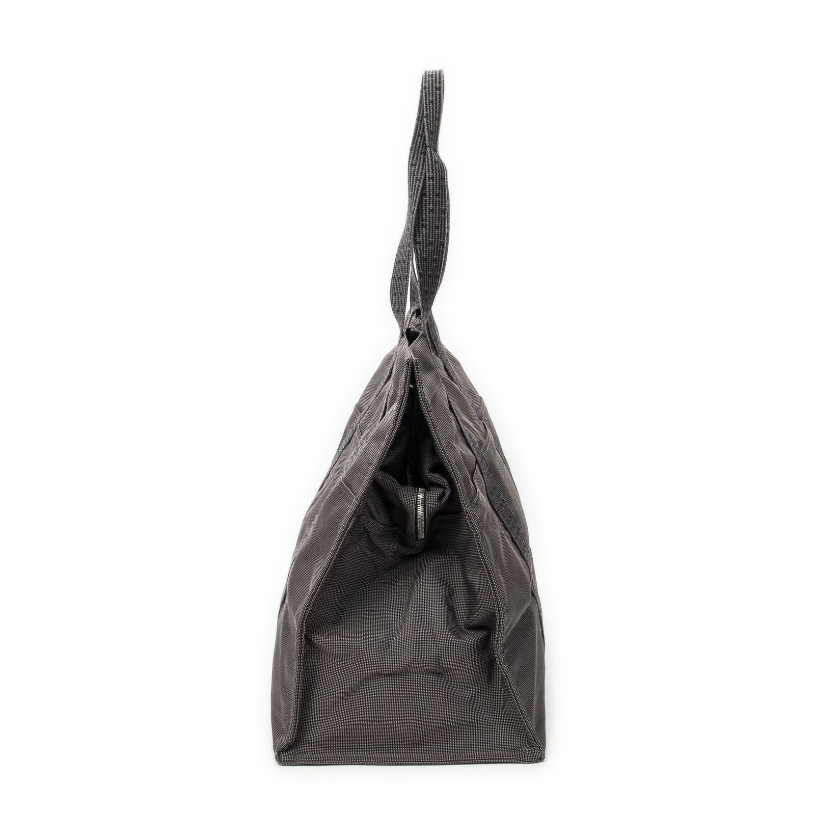 Hermes Her Line Tote Gray Toile Ash — view 4