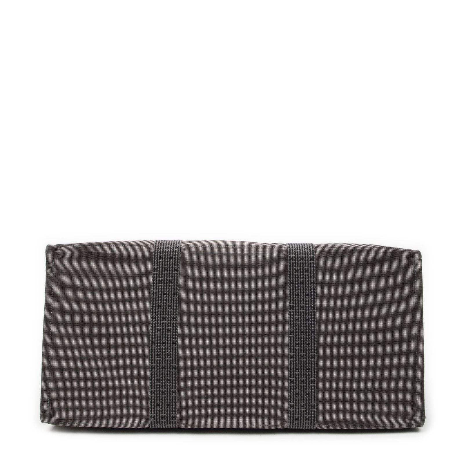 Hermes Her Line Tote Gray Toile Ash — view 6