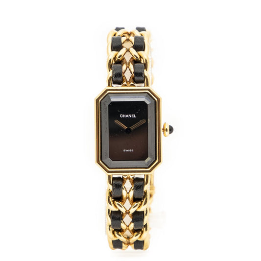 Chanel Premier Black Gold Plated