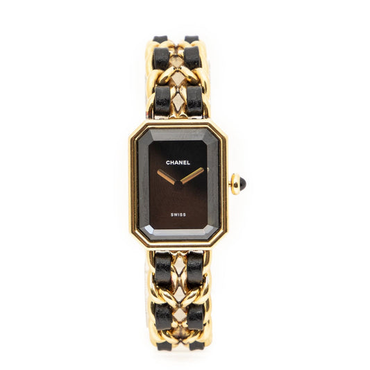 Chanel Premier Black Gold Plated