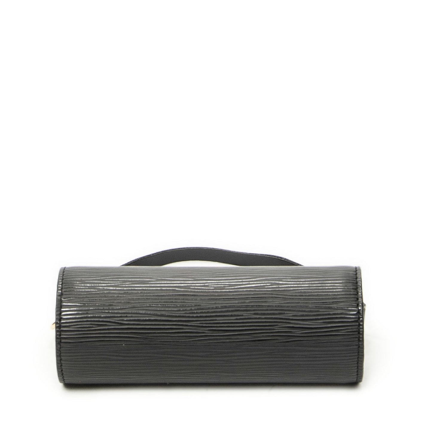 Louis Vuitton Souflo Pouch Black Epi — view 6