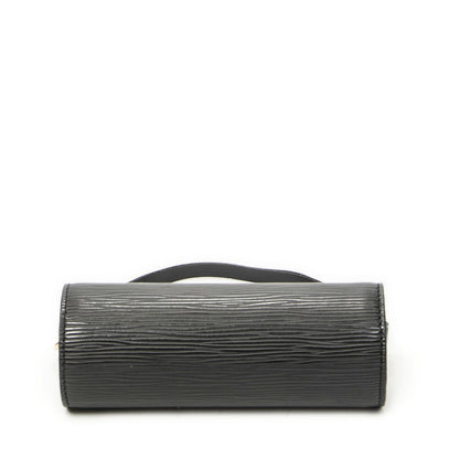 Louis Vuitton Souflo Pouch Black Epi — view 6