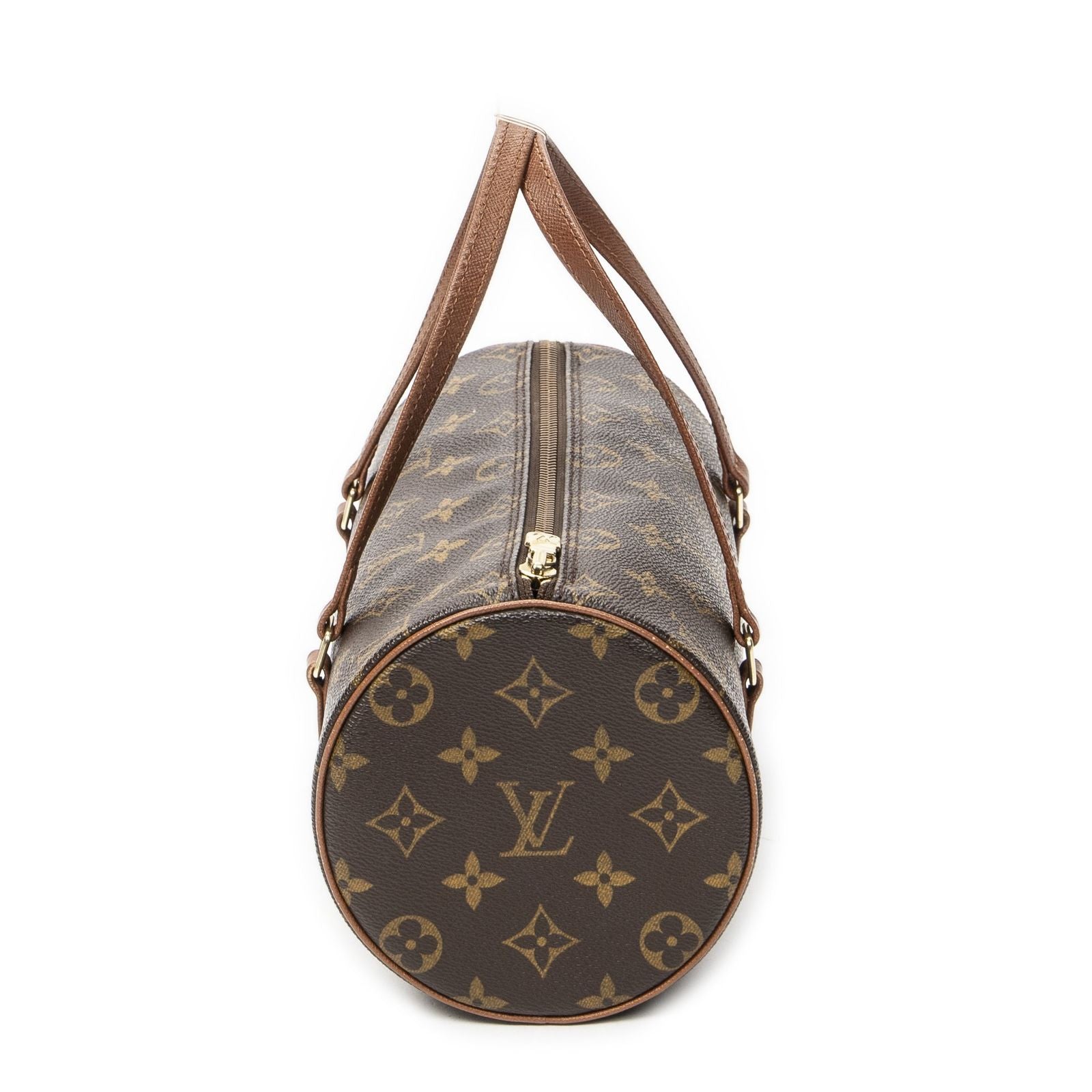 Louis Vuitton Papillon Brown Monogram Canvas Handbag — view 4