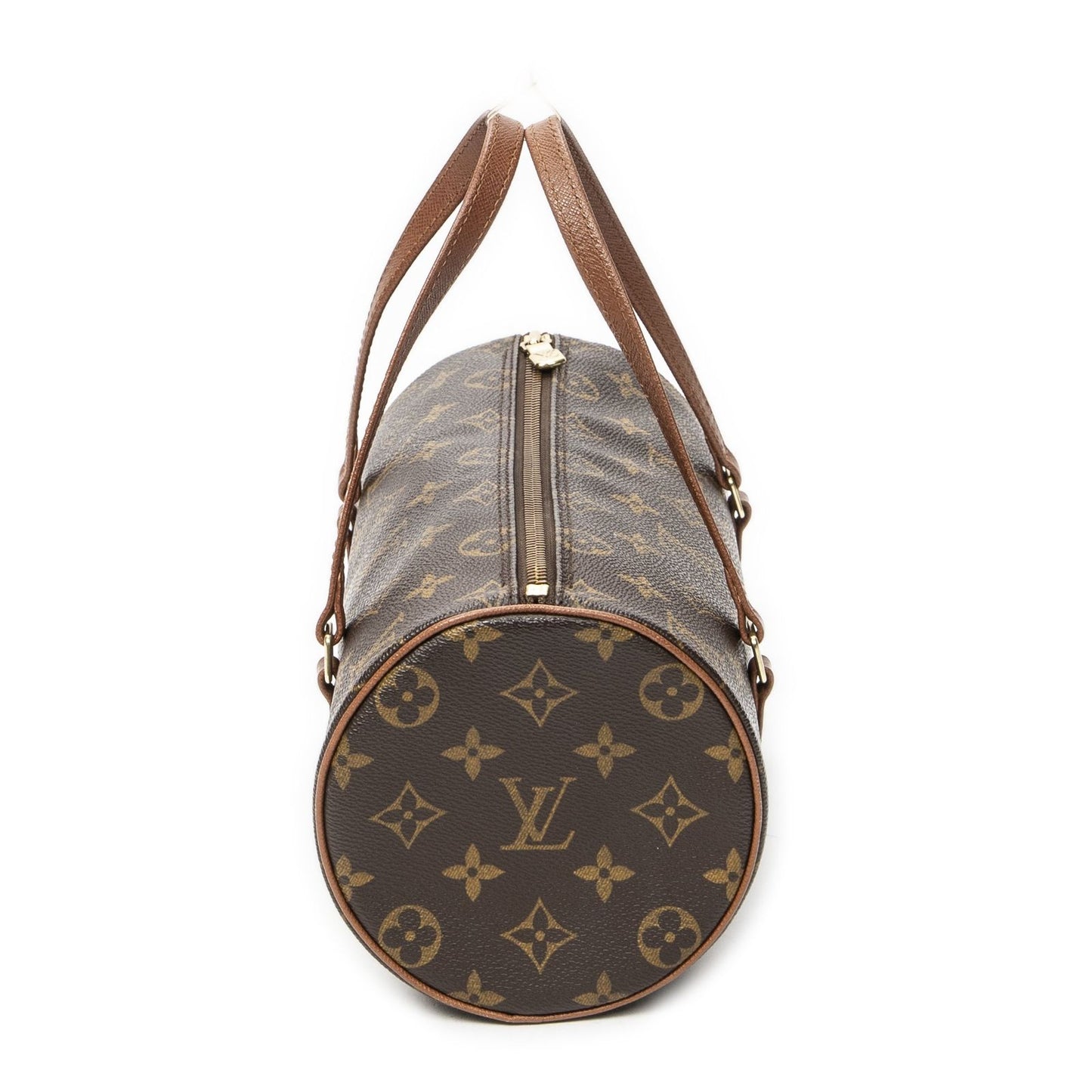 Louis Vuitton Papillon Brown Monogram Canvas Handbag — view 3