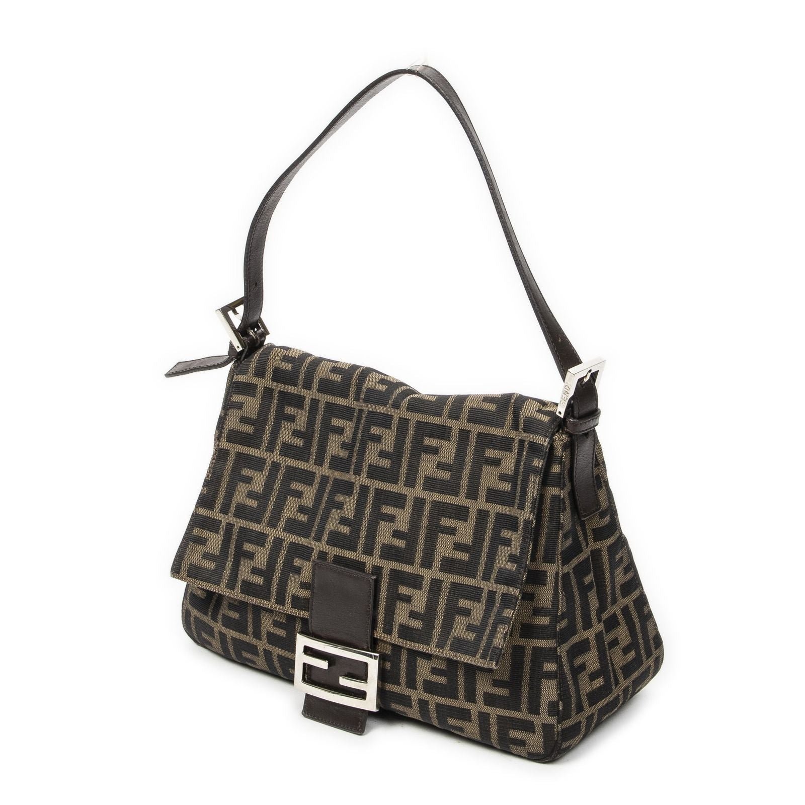 Fendi Mama Forever Brown Zucca Canvas — view 2