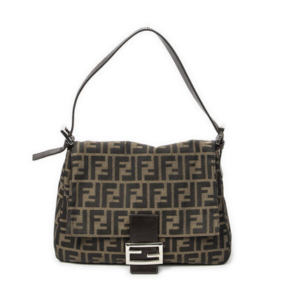 Fendi Mama Forever Brown Zucca Canvas