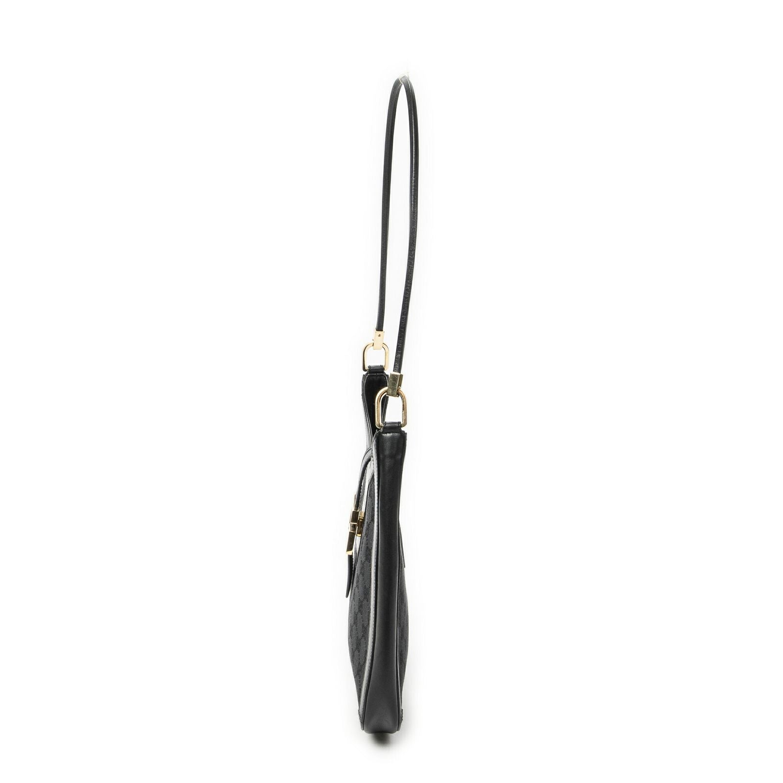 Gucci Shoulder Bag Black GG Canvas — view 3