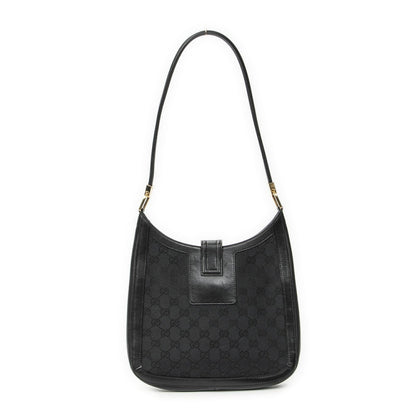 Gucci Shoulder Bag Black GG Canvas — view 5