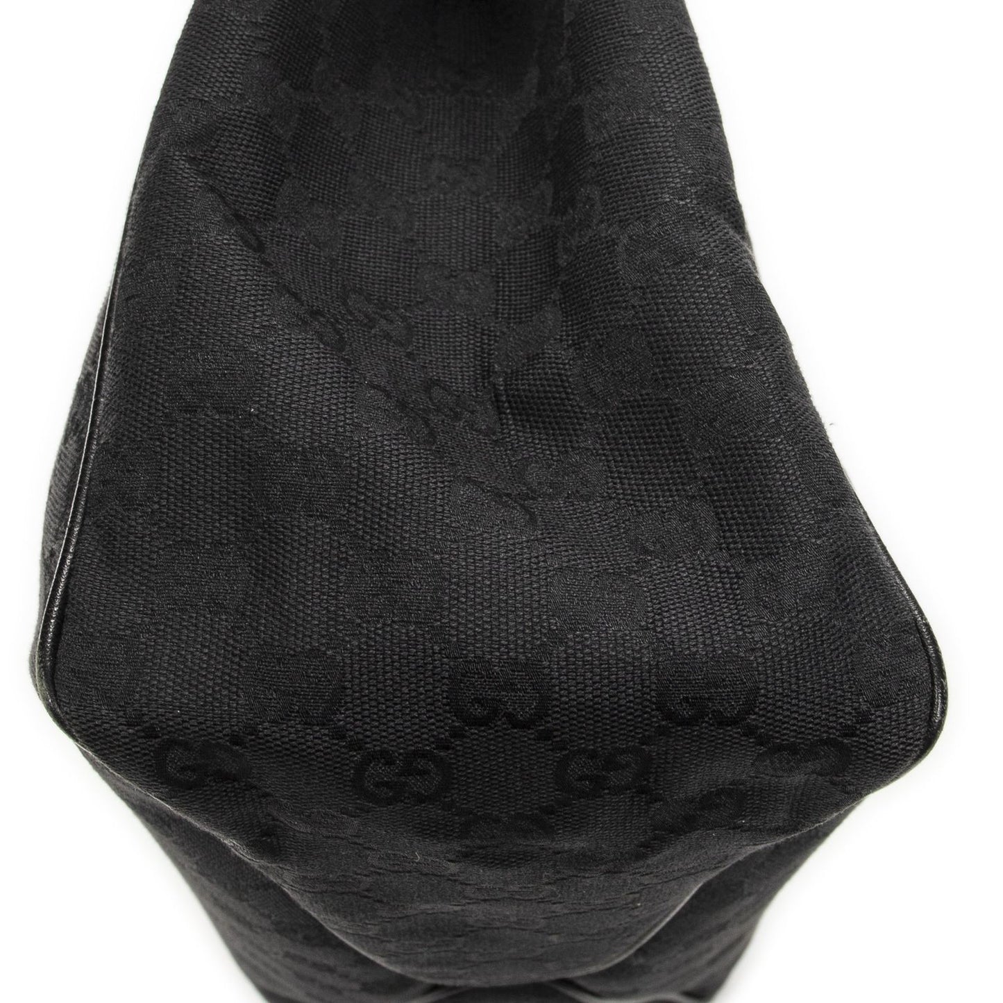 Gucci Wooden Handle Corber Black GG Canvas — view 7