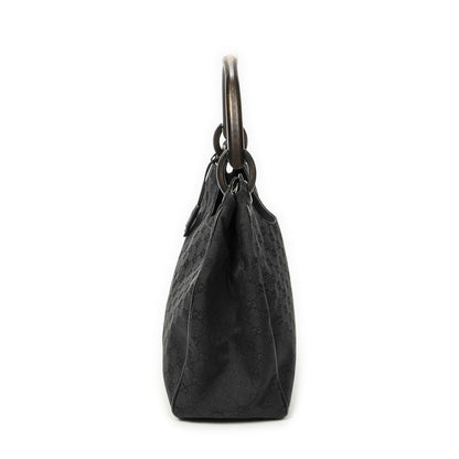 Gucci Wooden Handle Corber Black GG Canvas — view 3