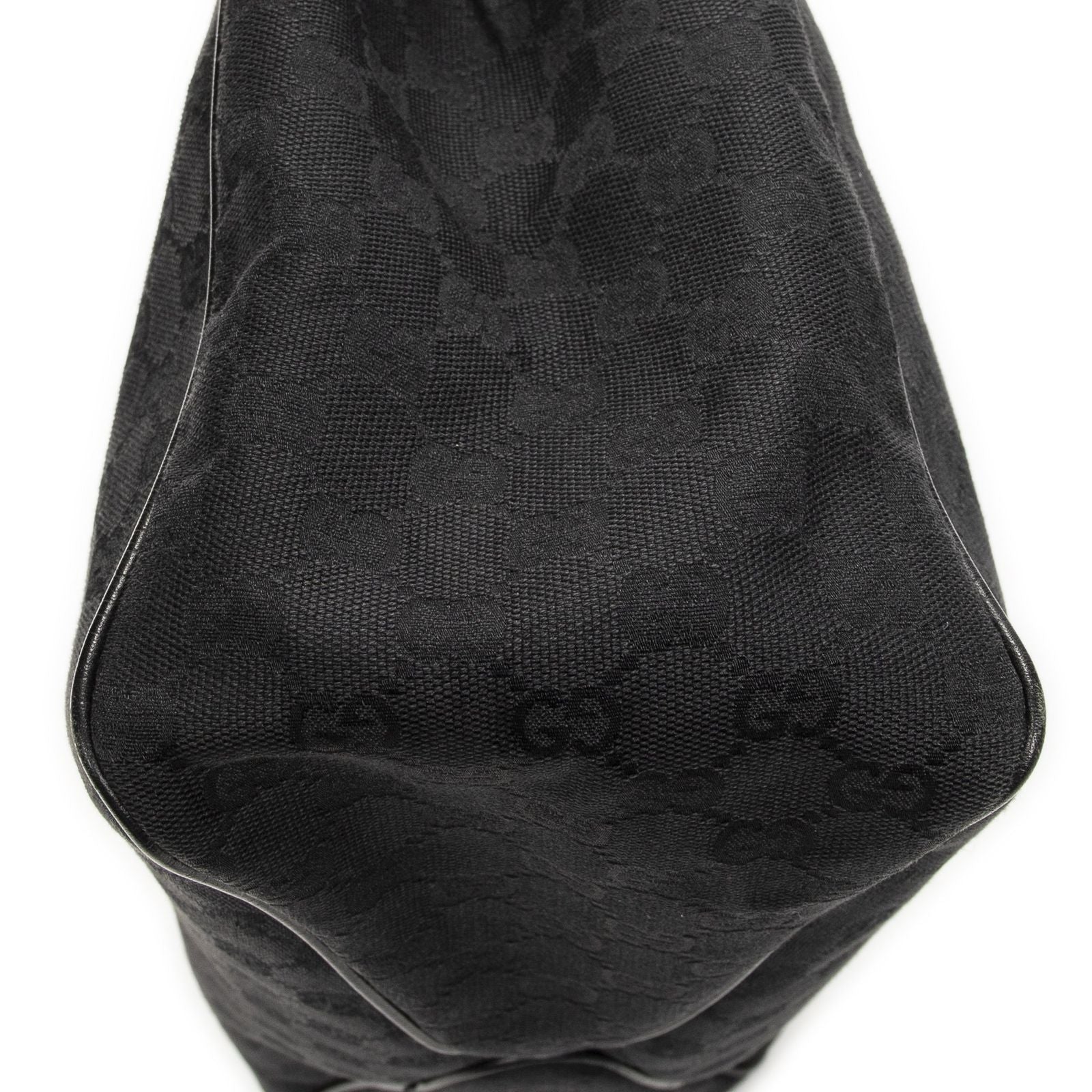 Gucci Wooden Handle Corber Black GG Canvas — view 8