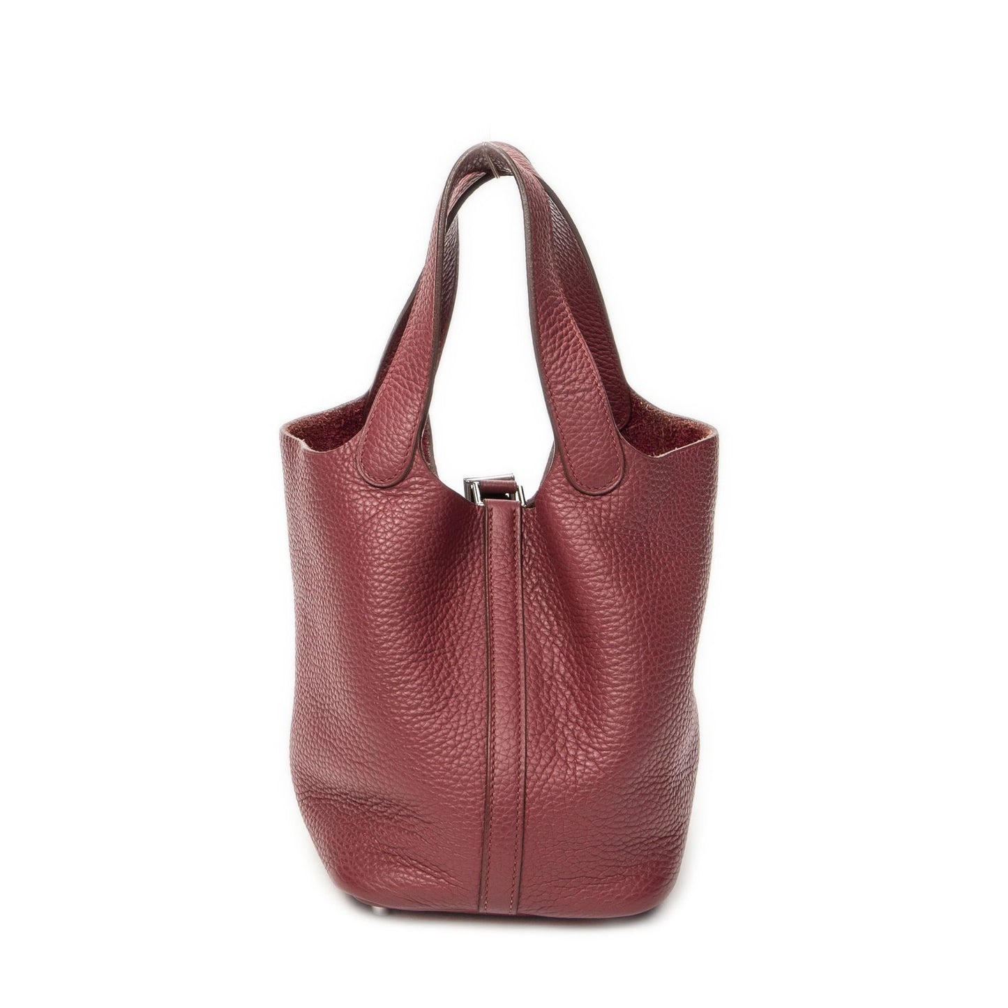 Hermes Picotin Rouge Clemence Leather — view 5