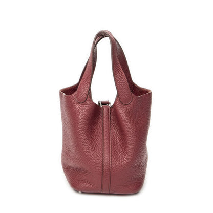 Hermes Picotin Rouge Clemence Leather — view 5