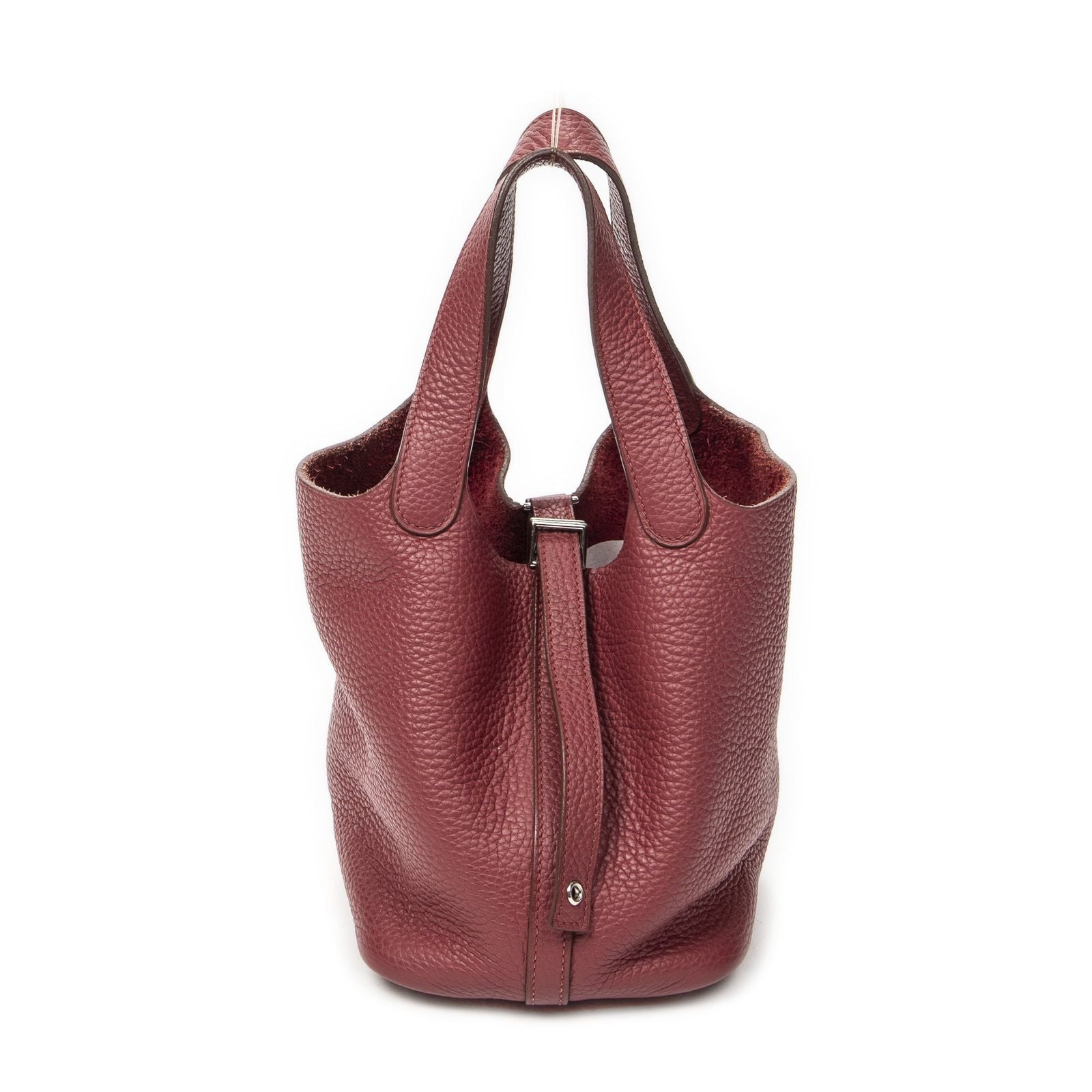Hermes Picotin Rouge Clemence Leather