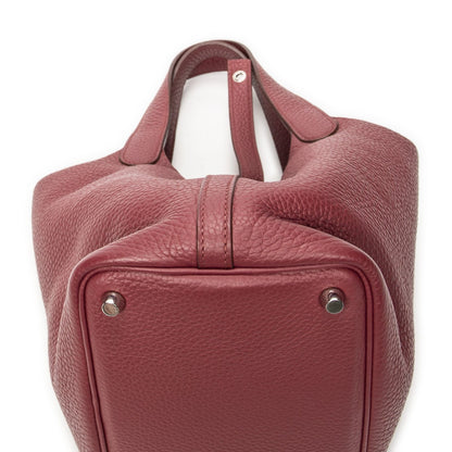 Hermes Picotin Rouge Clemence Leather — view 7