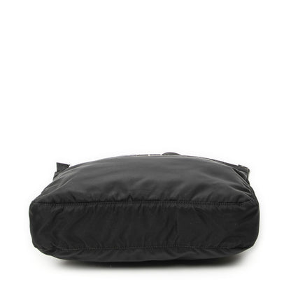 Prada Front Slip Pocket Crossbody Black Nylon Canvas — view 6