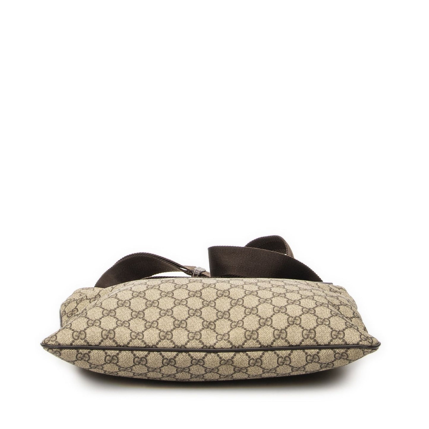 Gucci Large Square Zip Messenger Brown Beige Supreme Canvas — view 6