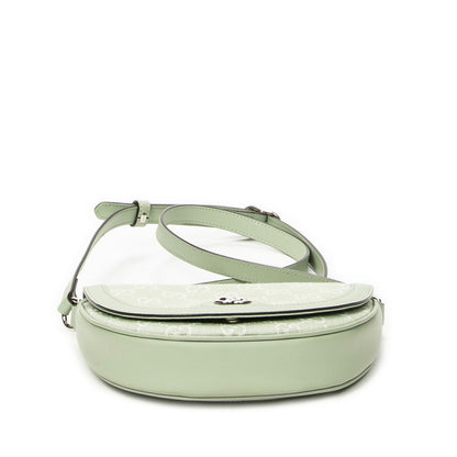 Gucci Mini Ophidia Flap Light Green GG Denim Canvas — view 6