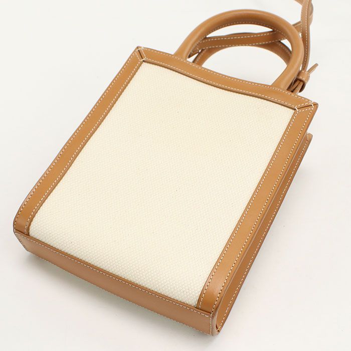 Celine Mini Vertical Cover Handbag Canvas Calf — view 2