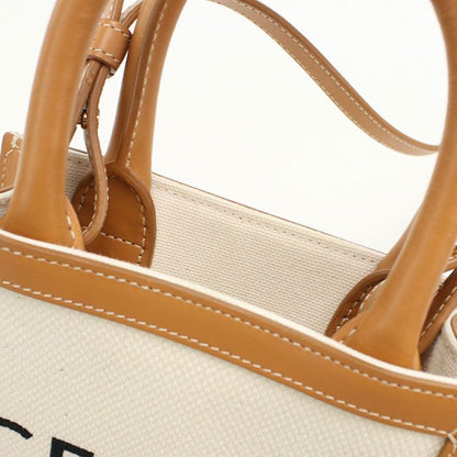 Celine Mini Vertical Cover Handbag Canvas Calf — view 6